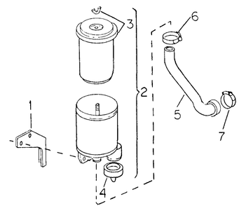 Air Cleaner And Connections Diagram and Parts List for CUB185  Cub Cadet Lawn Tractor